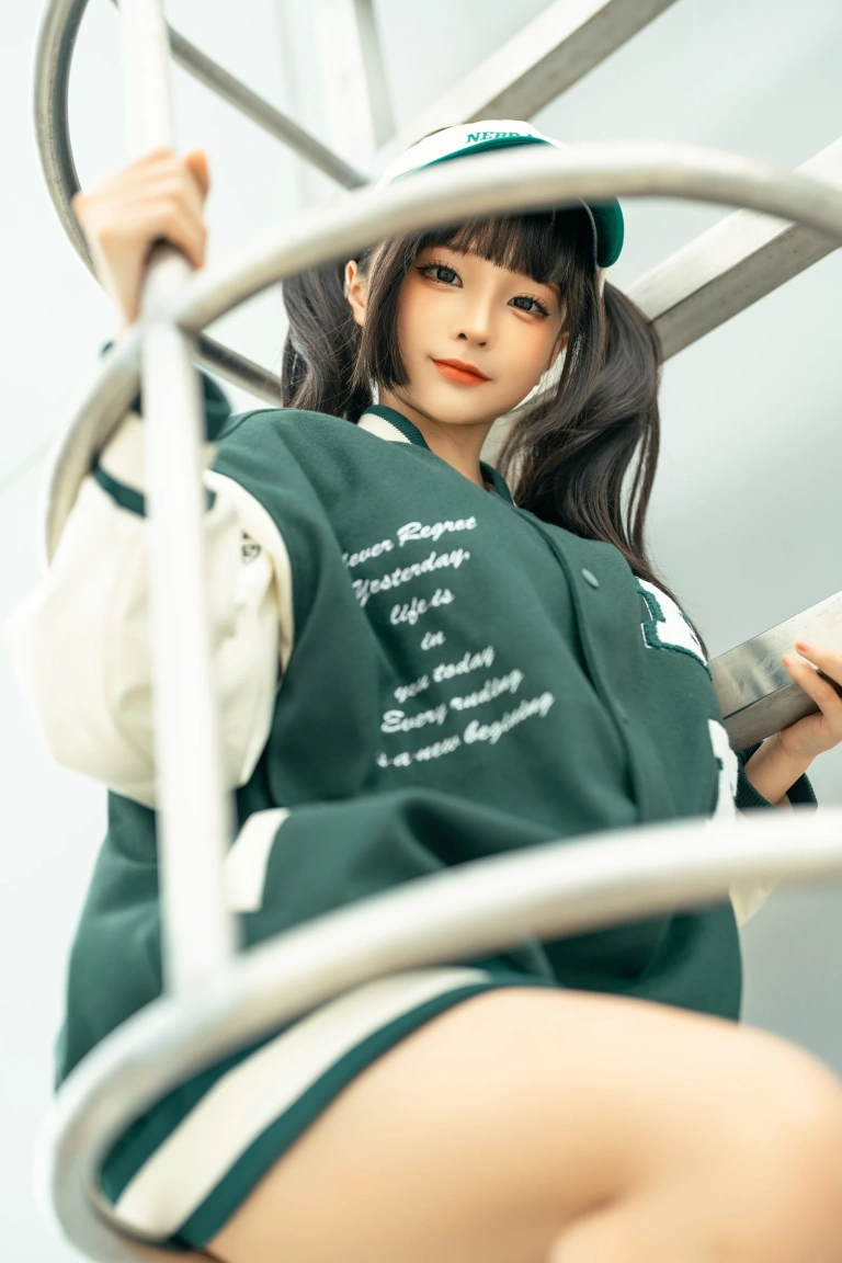 蠢沫沫《棒球女孩》主题写真：102张全套美图