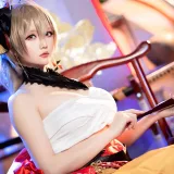 星之迟迟《碧蓝航线 让巴尔 舶刀》主题写真：43张全套美图