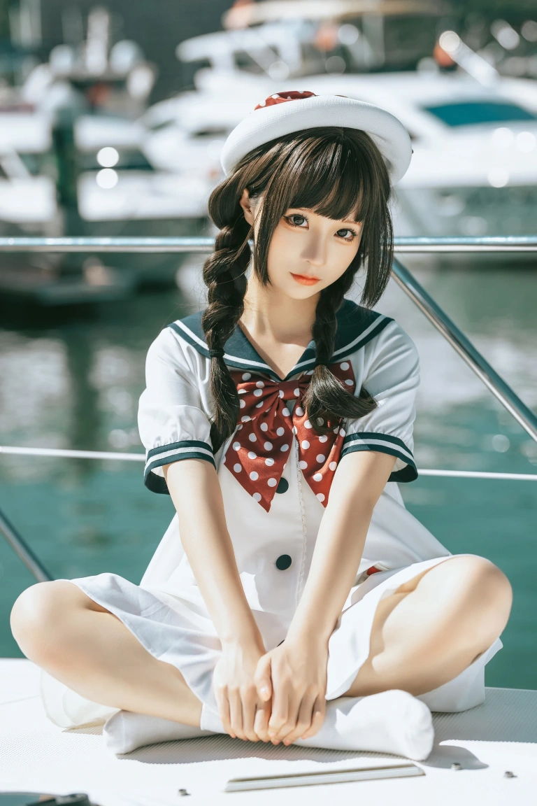 蠢沫沫《水手日记》主题写真：127张全套美图