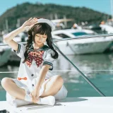 蠢沫沫《水手日记》主题写真：127张全套美图