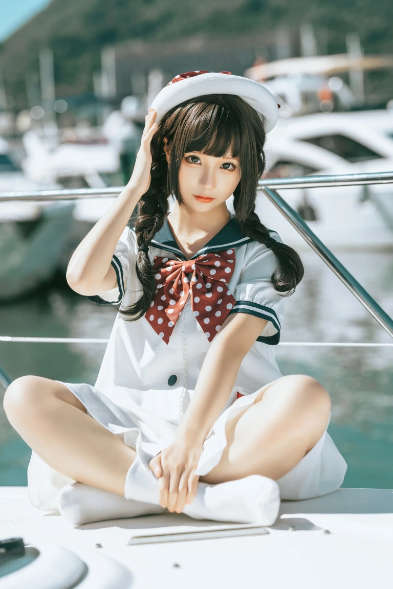 蠢沫沫《水手日记》主题写真：127张全套美图
