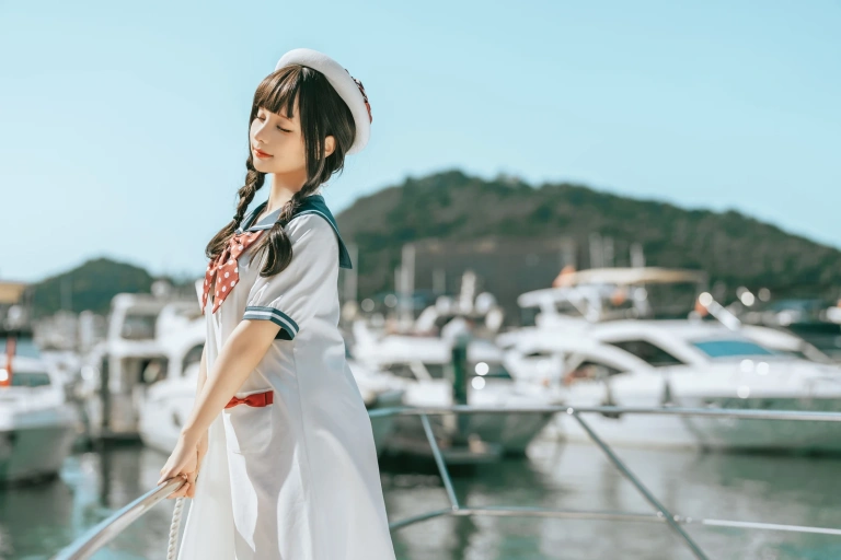 蠢沫沫《水手日记》主题写真：127张全套美图