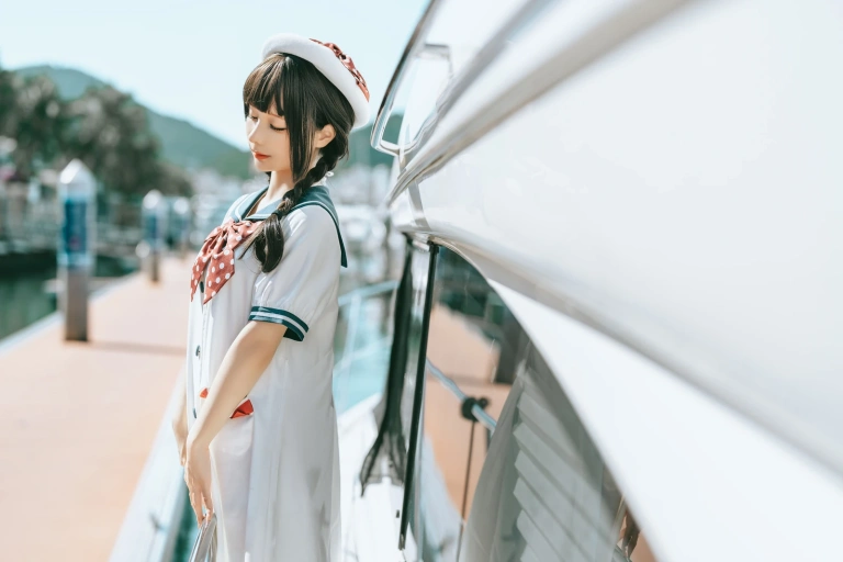蠢沫沫《水手日记》主题写真：127张全套美图