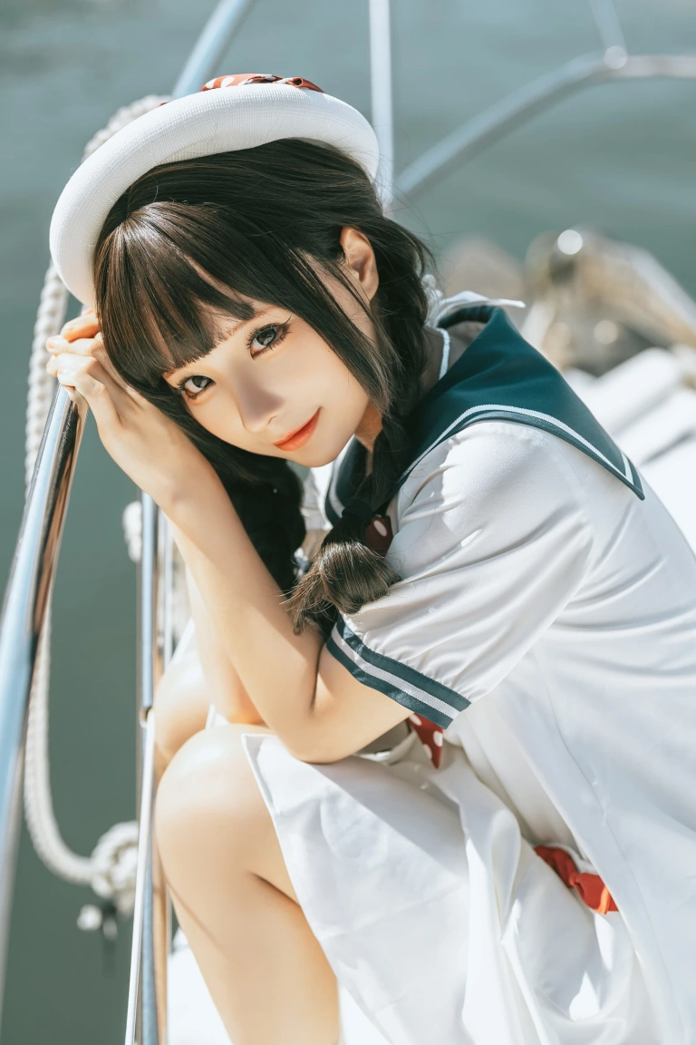 蠢沫沫《水手日记》主题写真：127张全套美图