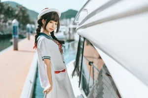 蠢沫沫《水手日记》主题写真：127张全套美图