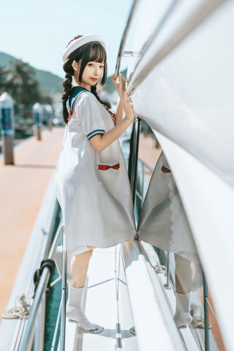 蠢沫沫《水手日记》主题写真：127张全套美图