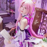 桜桃喵《崩坏·星穹铁道 符玄》主题写真：27张全套美图，含2个视频