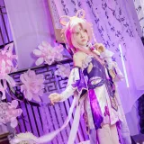 桜桃喵《崩坏·星穹铁道 符玄》主题写真：27张全套美图，含2个视频