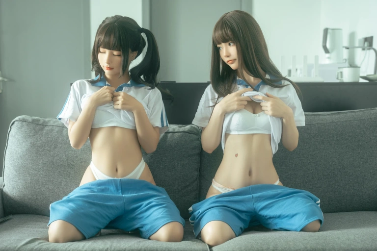 蠢沫沫《同桌的你（&桃良阿宅）》主题写真：110张全套美图