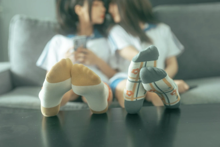 蠢沫沫《同桌的你（&桃良阿宅）》主题写真：110张全套美图