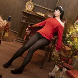 星之迟迟《圣诞节 约尔1》主题写真：44张全套美图