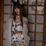 轩萧学姐《NO.19 – 牛牛和服》主题写真：47张全套美图