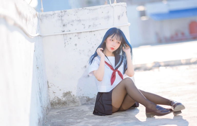 果咩酱《JK制服》主题写真：30张全套美图