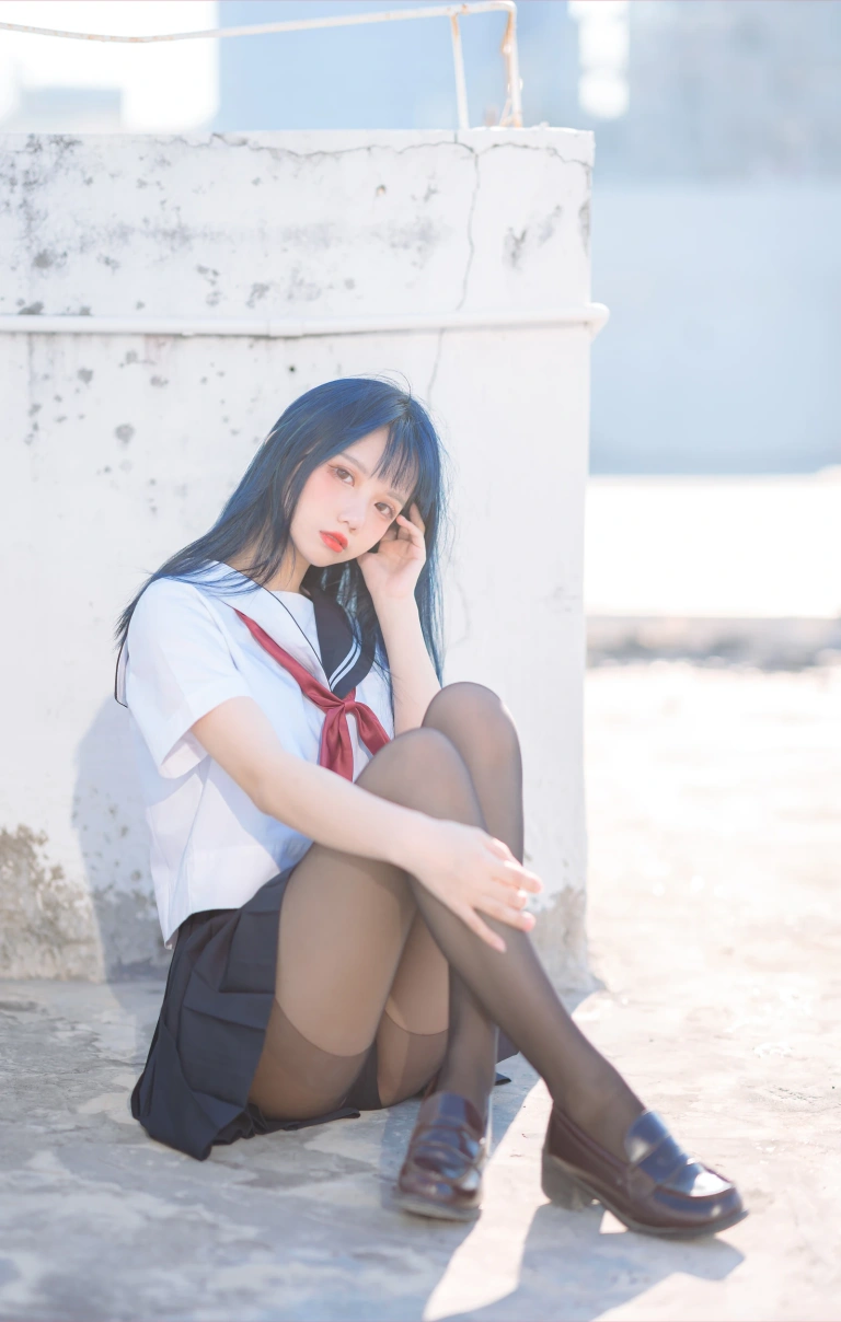 果咩酱《JK制服》主题写真：30张全套美图