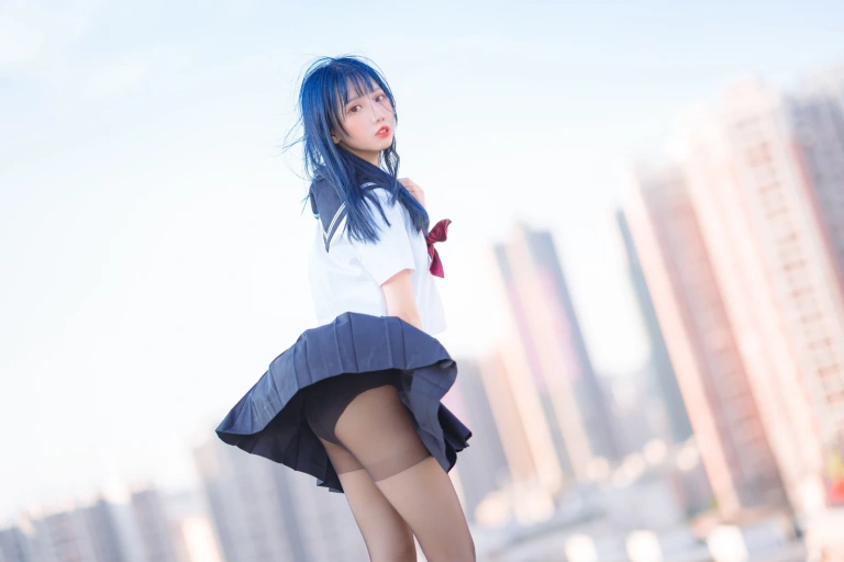 果咩酱《JK制服》主题写真：30张全套美图
