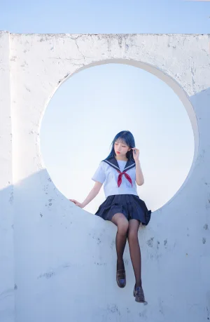 果咩酱《JK制服》主题写真：30张全套美图