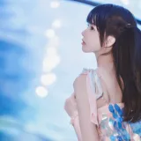 桜桃喵《水族馆》主题写真：15张全套美图