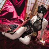 星之迟迟《圣诞节 约尔3 同人和风战斗服》主题写真：78张全套美图，含2个视频