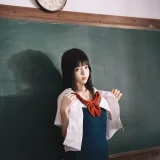 桜桃喵《教室死库水》主题写真：48张全套美图