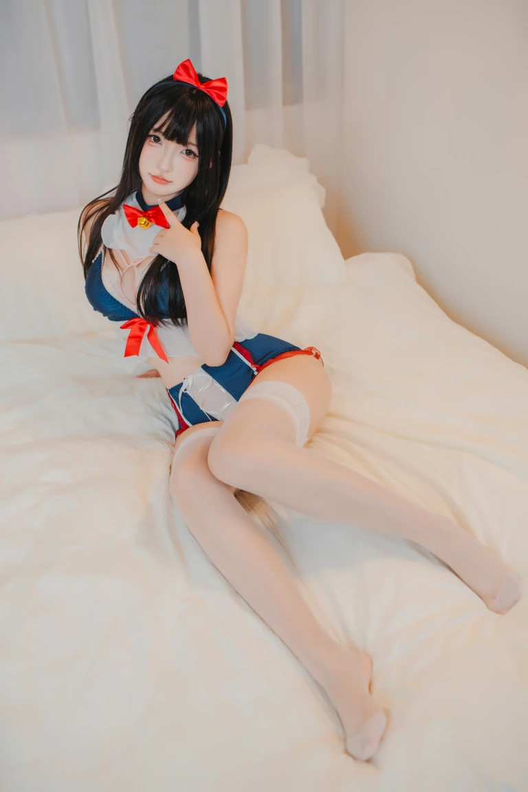 神楽坂真冬《第五季 序号62：《白丝猫娘》》主题写真：75张全套美图，含2个视频