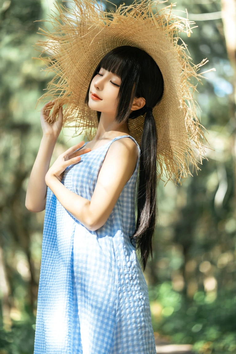 蠢沫沫《漫步》主题写真：101张全套美图