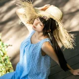 蠢沫沫《漫步》主题写真：101张全套美图