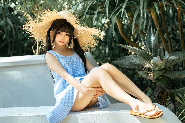蠢沫沫《漫步》主题写真：101张全套美图