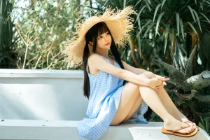 蠢沫沫《漫步》主题写真：101张全套美图
