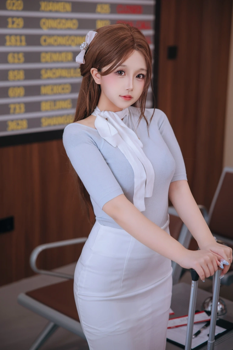 日奈娇(椎名莜)《国际航班》主题写真：186张全套美图，含5个视频