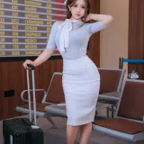 日奈娇(椎名莜)《国际航班》主题写真：186张全套美图，含5个视频