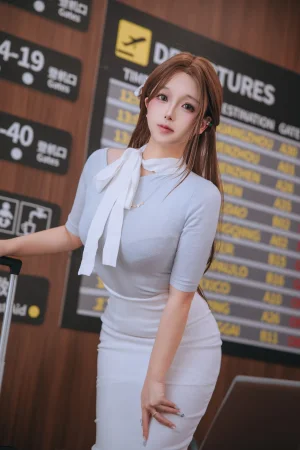 日奈娇(椎名莜)《国际航班》主题写真：186张全套美图，含5个视频