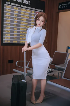 日奈娇(椎名莜)《国际航班》主题写真：186张全套美图，含5个视频