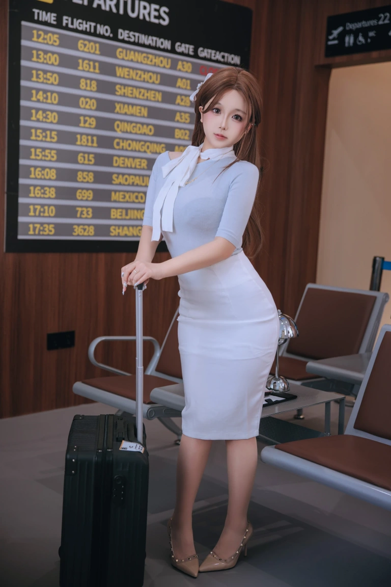 日奈娇(椎名莜)《国际航班》主题写真：186张全套美图，含5个视频