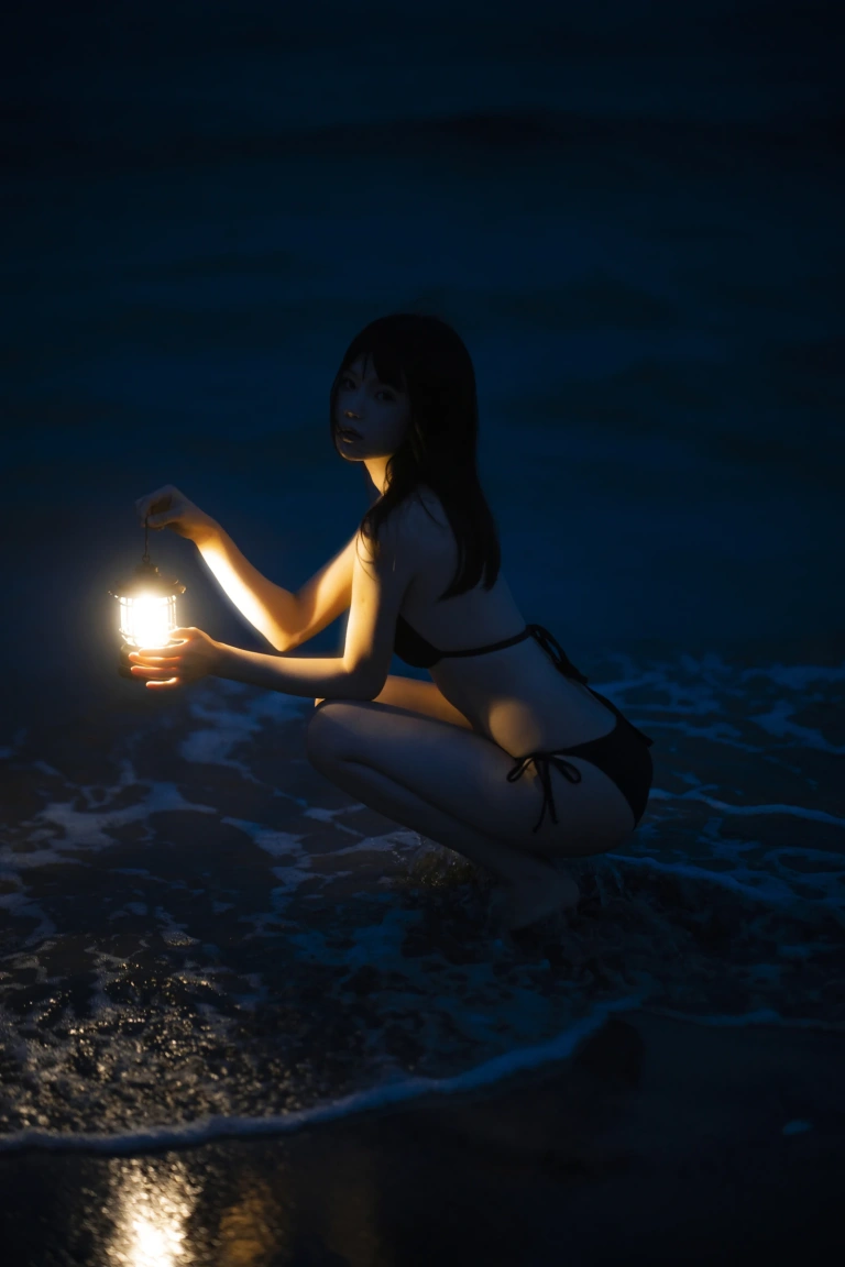 桜桃喵《晚星》主题写真：18张全套美图