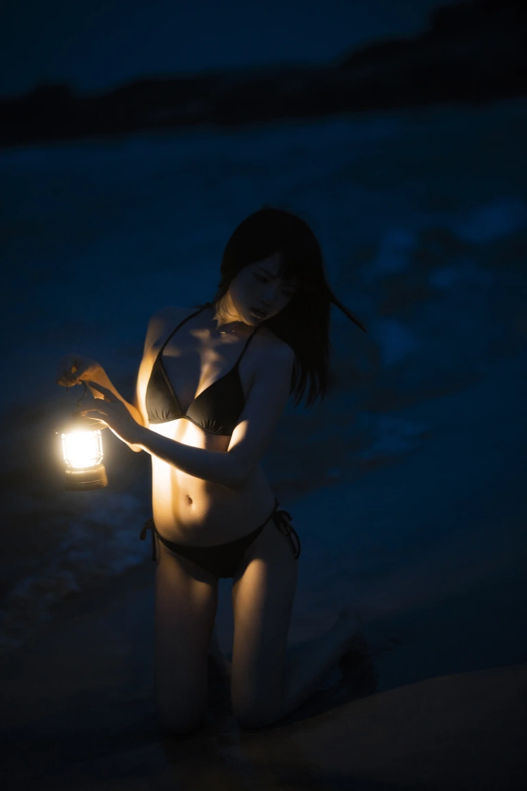 桜桃喵《晚星》主题写真：18张全套美图