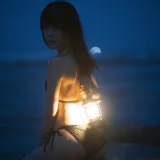 桜桃喵《晚星》主题写真：18张全套美图
