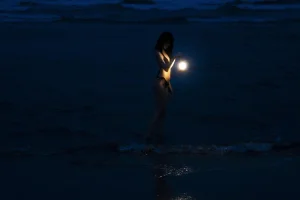 桜桃喵《晚星》主题写真：18张全套美图