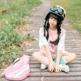 蠢沫沫《小电车》主题写真：120张全套美图