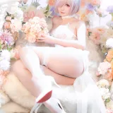星之迟迟《2023年3月计划C FGO 玛修婚纱》主题写真：78张全套美图，含1个视频