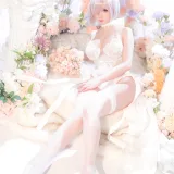 星之迟迟《2023年3月计划C FGO 玛修婚纱》主题写真：78张全套美图，含1个视频