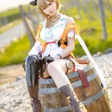 星之迟迟《2023年4月计划A 莱莎的炼金工坊2 莱莎》主题写真：38张全套美图
