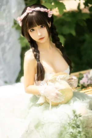 蠢沫沫《春》主题写真：20张全套美图