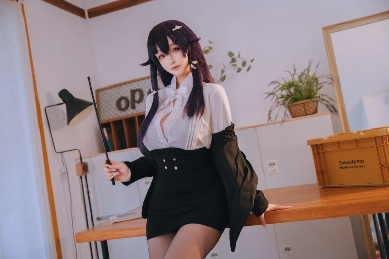 日奈娇(椎名莜)《吾妻的指导课》主题写真：171张全套美图