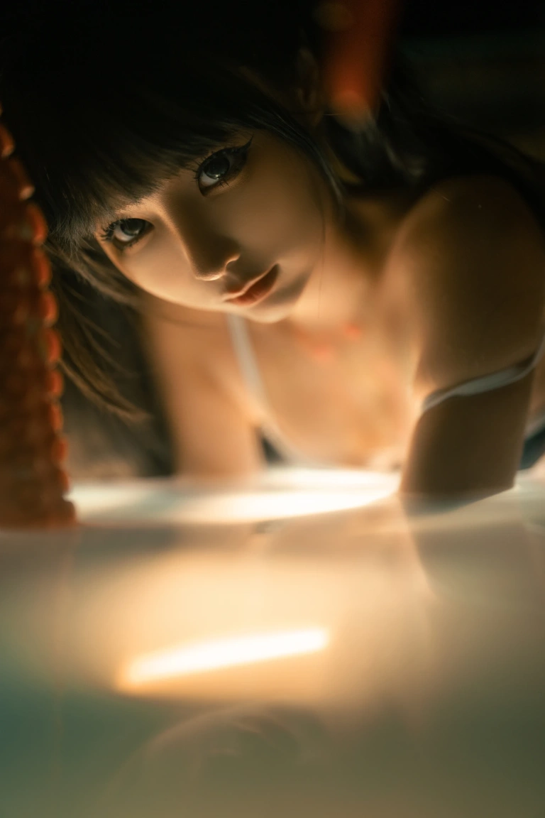 蠢沫沫《深渊》主题写真：17张全套美图