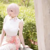 星之迟迟《2023年3月计划C 赠品 Fgo-玛修》主题写真：25张全套美图