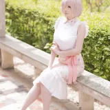 星之迟迟《2023年3月计划C 赠品 Fgo-玛修》主题写真：25张全套美图