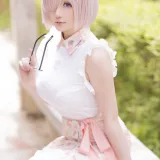 星之迟迟《2023年3月计划C 赠品 Fgo-玛修》主题写真：25张全套美图
