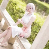 星之迟迟《2023年3月计划C 赠品 Fgo-玛修》主题写真：25张全套美图