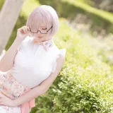 星之迟迟《2023年3月计划C 赠品 Fgo-玛修》主题写真：25张全套美图