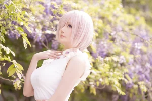 星之迟迟《2023年3月计划C 赠品 Fgo-玛修》主题写真：25张全套美图